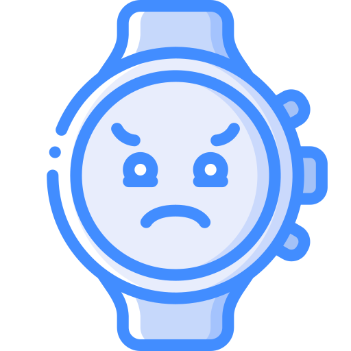 horloge Basic Miscellany Blue icoon