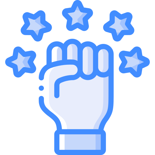 손 Basic Miscellany Blue icon