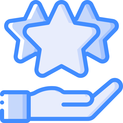 手 Basic Miscellany Blue icon