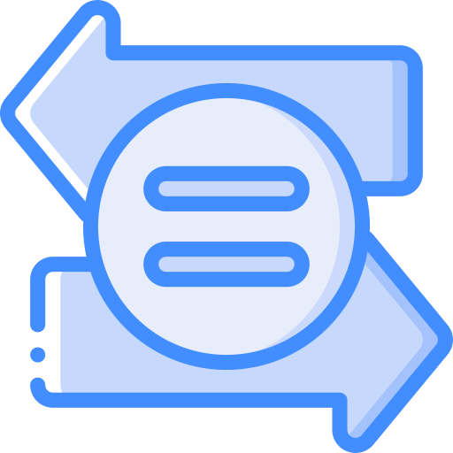 pijlen Basic Miscellany Blue icoon