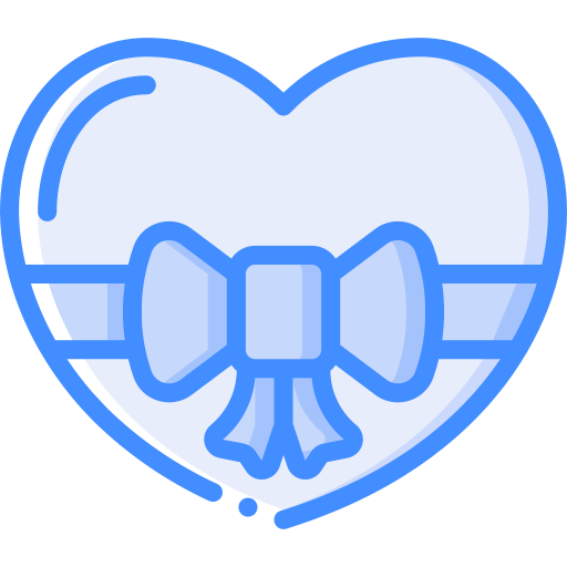 Heart Basic Miscellany Blue icon