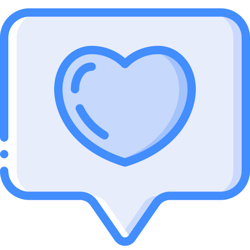 Chat Basic Miscellany Blue icon