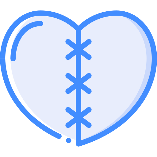 Сердце Basic Miscellany Blue иконка