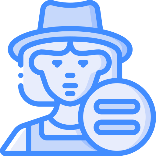 avatar Basic Miscellany Blue Icône