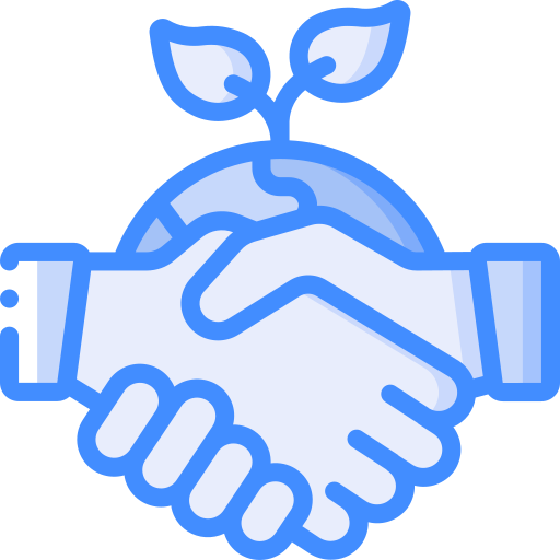 Hands Basic Miscellany Blue icon