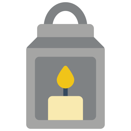 Lantern Basic Miscellany Flat icon