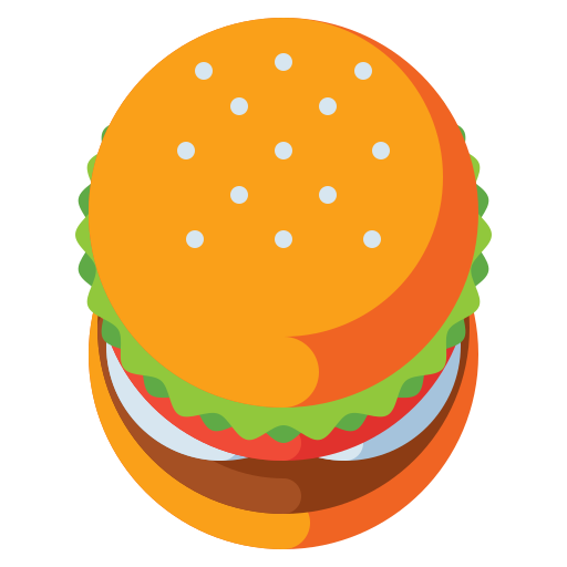 hamburger Flaticons Flat icona