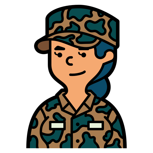 soldato Ultimatearm Lineal Color icona