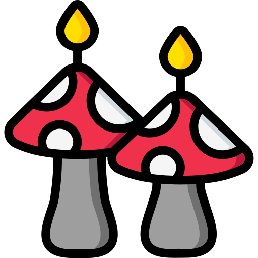 Mushroom Basic Miscellany Lineal Color icon