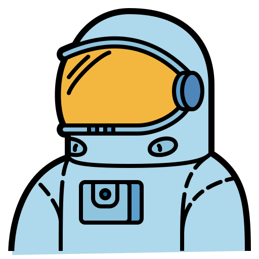 astronauta Ultimatearm Lineal Color icono