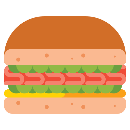 sandwich Flaticons Flat icona