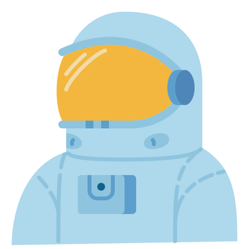 astronaute Ultimatearm Flat Icône