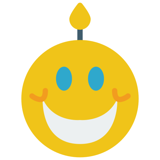 Smiley Basic Miscellany Flat icon