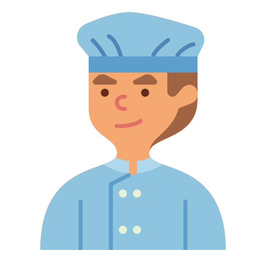 chef Ultimatearm Flat icoon