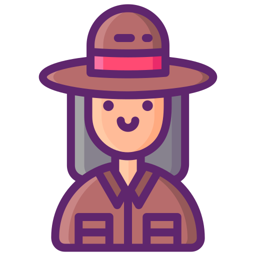 Archaeologist Flaticons Lineal Color icon