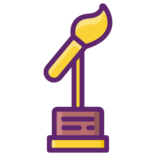 Award Flaticons Lineal Color icon
