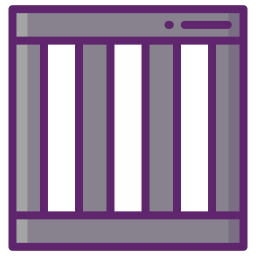 cage Flaticons Lineal Color Icône