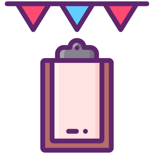 Event planning Flaticons Lineal Color icon