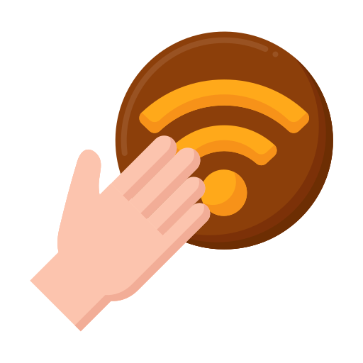 wifi-signaal Flaticons Flat icoon