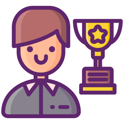Award Flaticons Lineal Color icon