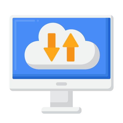 Cloud computing Flaticons Flat icon