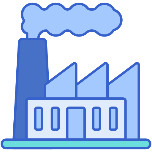 usine Flaticons Lineal Color Icône