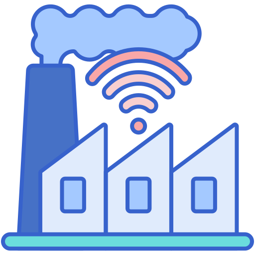 Industry 4.0 Flaticons Lineal Color icon