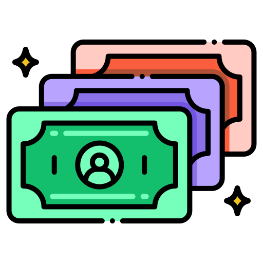 geld Flaticons Lineal Color icoon