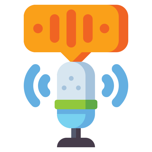 Voice recognition Flaticons Flat icon