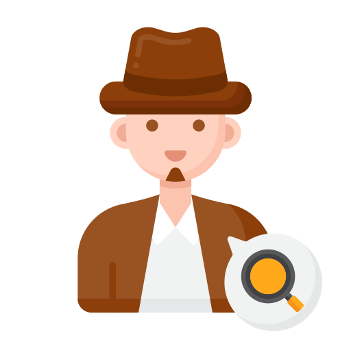 detective Flaticons Flat icono