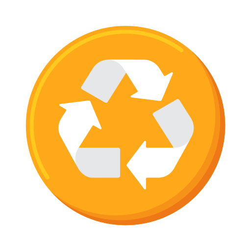 reciclaje Flaticons Flat icono