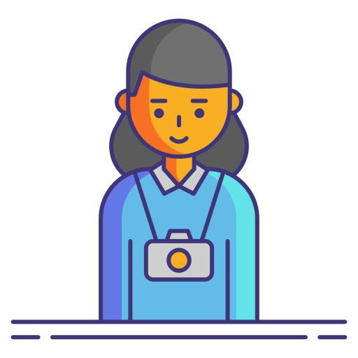 fotograf Flaticons Lineal Color icon