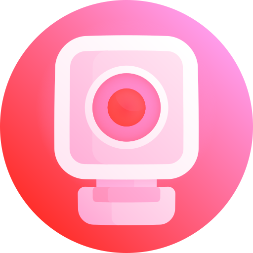 webcam Gradient Galaxy Gradient Icône