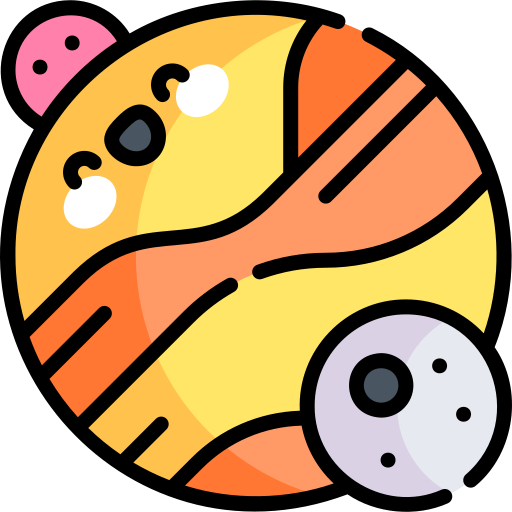 Mercury Kawaii Lineal color icon