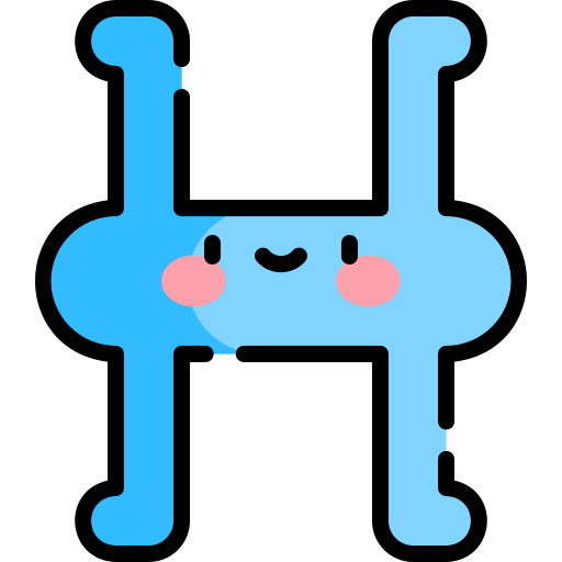 Pisces Kawaii Lineal color icon