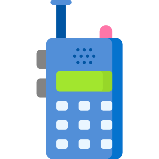 walkie-talkie Special Flat icoon