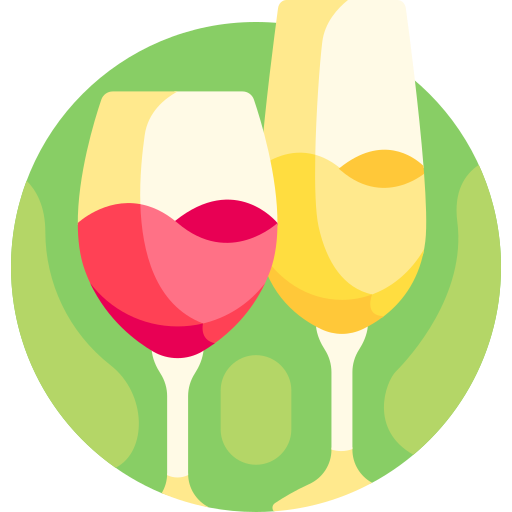 vino Detailed Flat Circular Flat icona