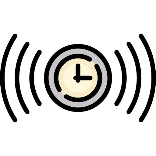알람 시계 Special Lineal color icon