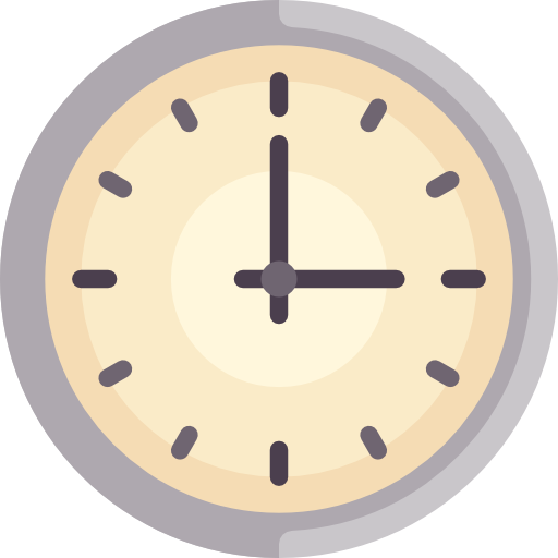 Circular clock Special Flat icon
