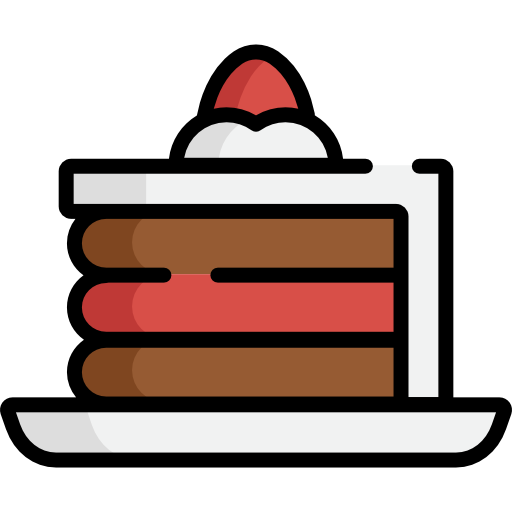 Кусок пирога Special Lineal color иконка
