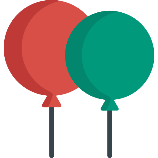 Balloons Special Flat icon