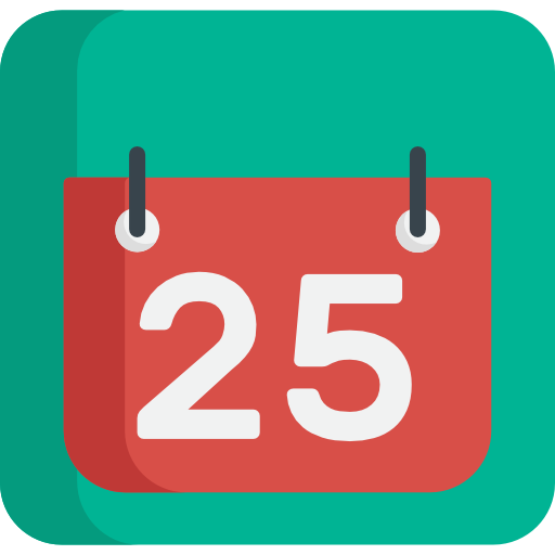 kalender Special Flat icon