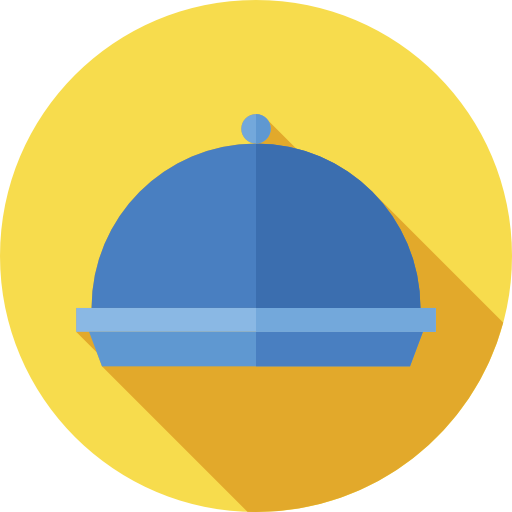 gericht Flat Circular Flat icon