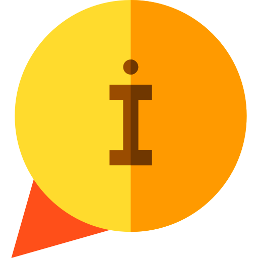 information Basic Straight Flat icon