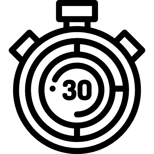 regulator czasowy Detailed Rounded Lineal ikona