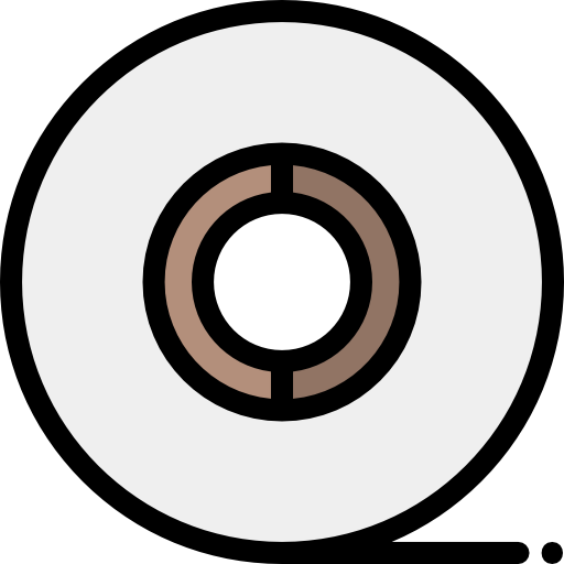 휴지 Detailed Rounded Lineal color icon