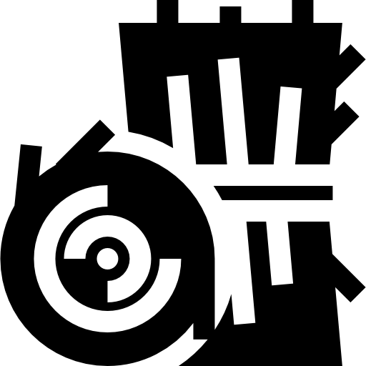 fardo de heno Basic Straight Filled icono