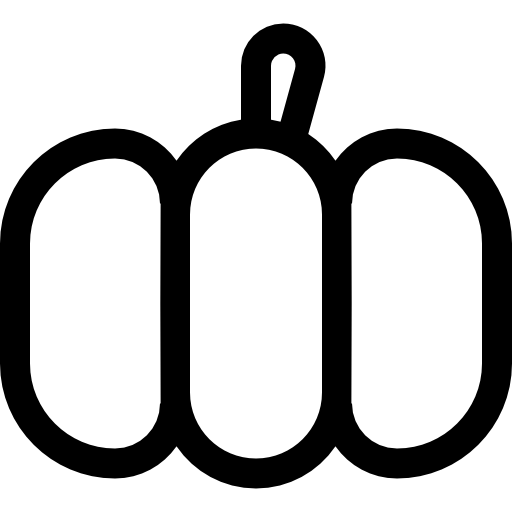 dynia Basic Straight Lineal ikona