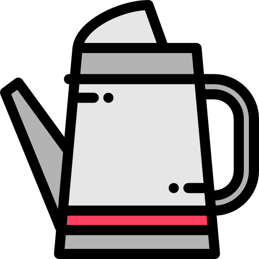 Watering can Detailed Rounded Lineal color icon