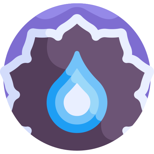 水 Detailed Flat Circular Flat icon